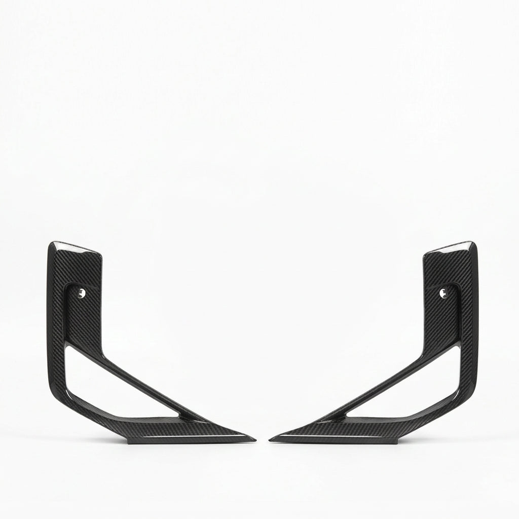 Carbon Fiber Front Sides Vent Fender Trim For X3M X4M (LCI)