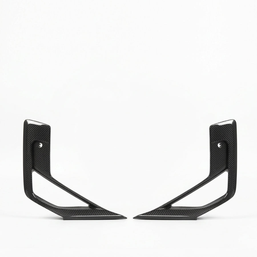 Carbon Fiber Front Sides Vent Fender Trim For X3M X4M (LCI)