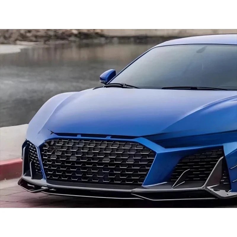 High Quality Real Carbon Fiber Front Lip For R8 2019-2023