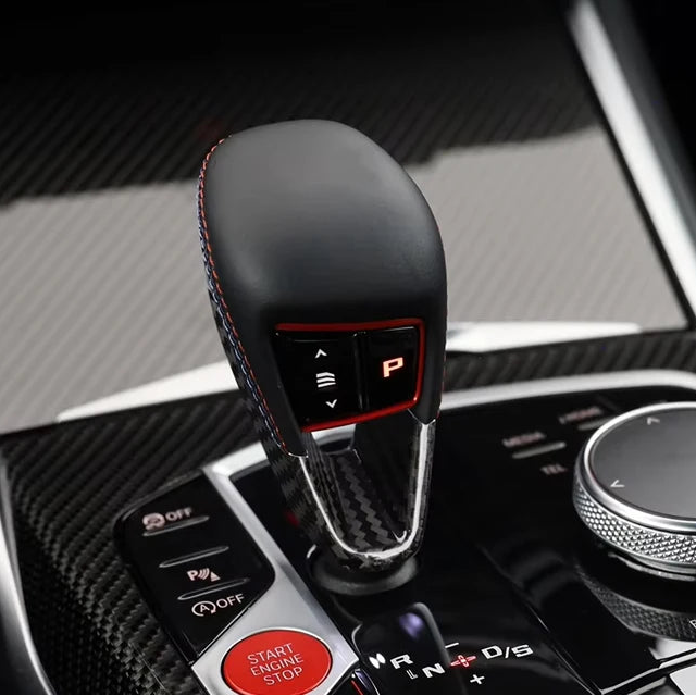 Carbon Fiber Lci Gear Shift Knob Cover