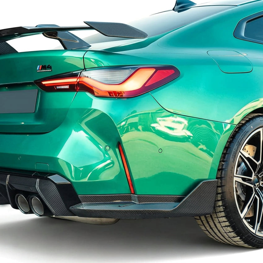 CSL Style - Carbon Fiber Rear Wrap Angle For BMW G80 G82 M3 M4