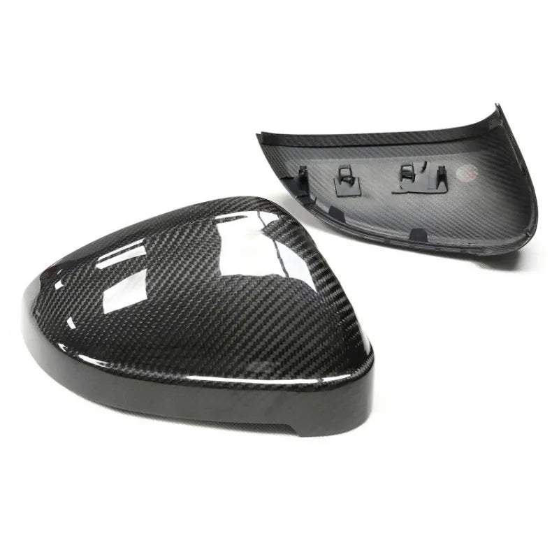 Pre-Preg Dry Carbon Fiber Side Mirror Cover Cap For Audi B9 A5 S5 RS5 2017-2023 W W/O Lane Assist Carbon Rearview Mirror Housing