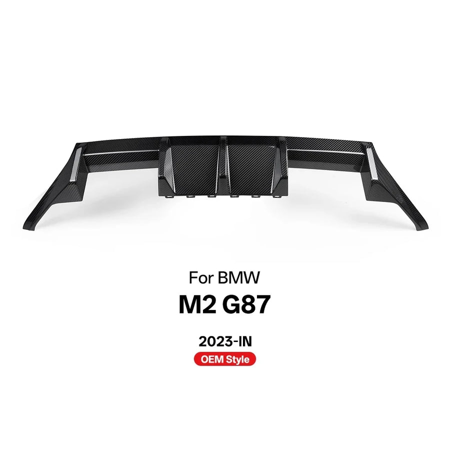 Carbon Fiber Rear Diffuser For BMW M2 G87