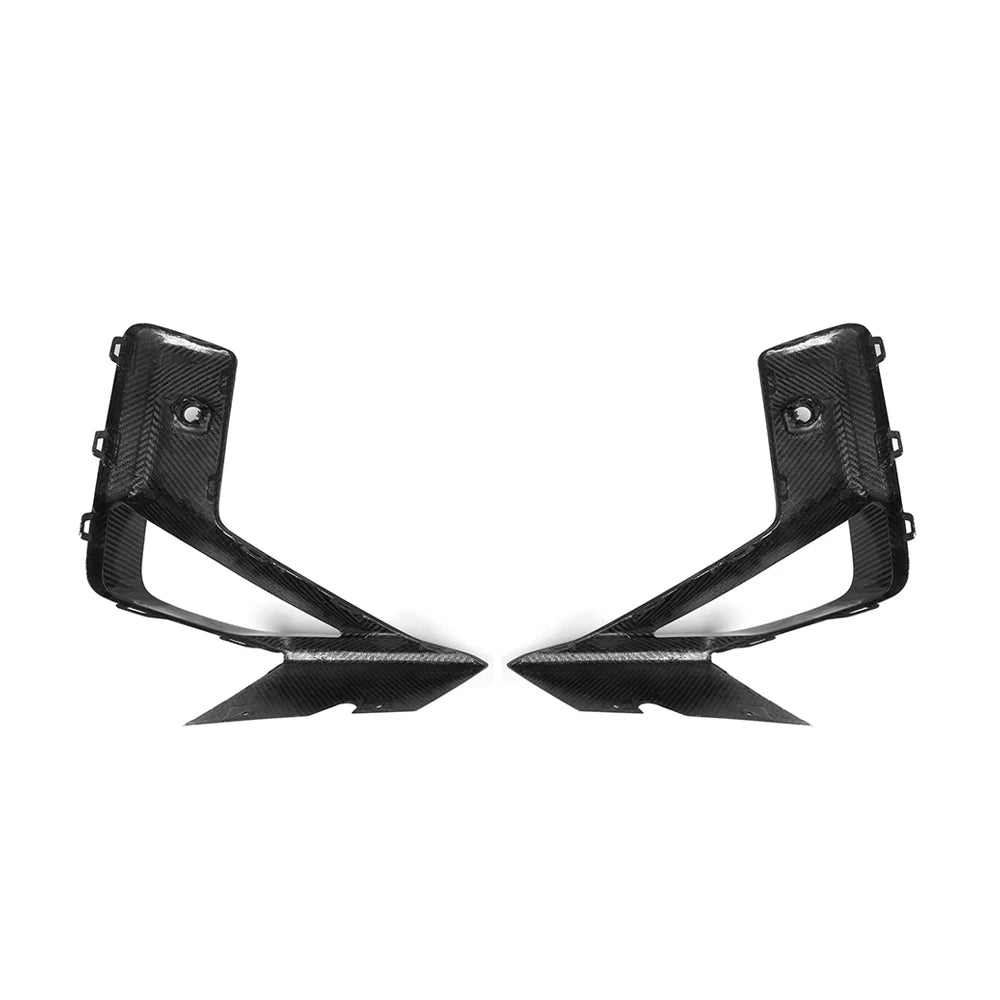 Carbon Fiber Front Sides Vent Fender Trim For X3M X4M (LCI)