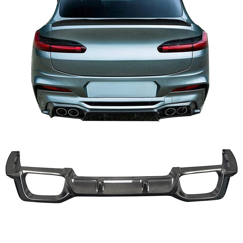 Carbon Fiber Rear Diffuser For X4M F98 (PRE LCI)
