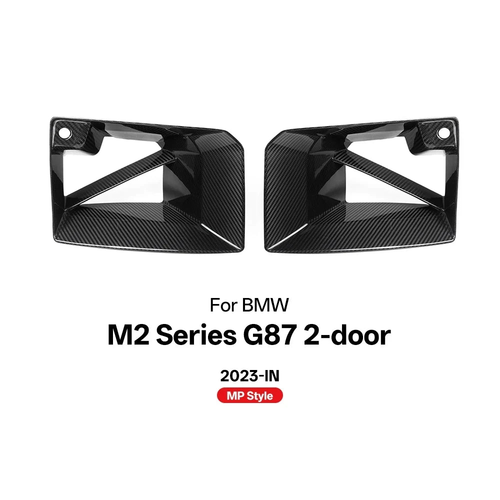 MP Style Carbon Fiber Front Air Ducts - BMW G87 M2