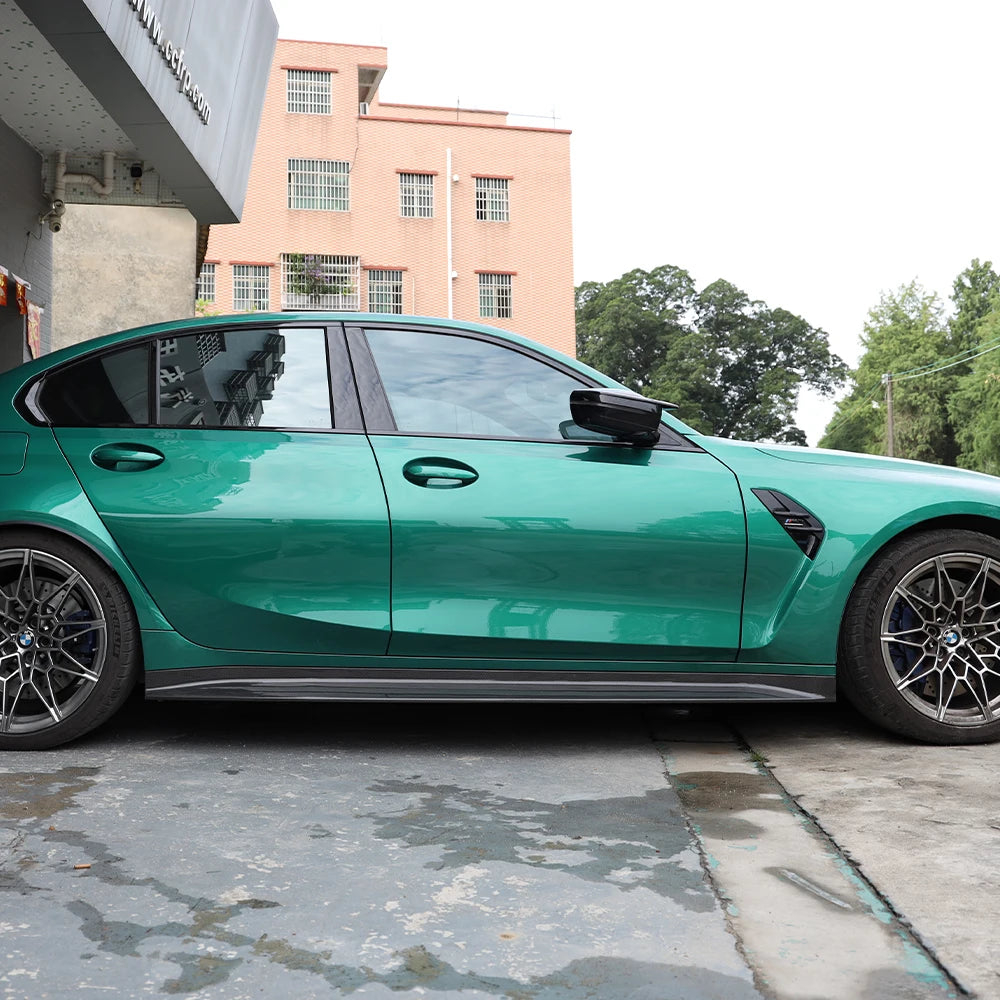 OEM Style - Carbon Fiber Side Skirts For BMW M3 M4 G80 G82 2021