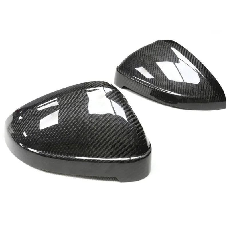 Pre-Preg Dry Carbon Fiber Side Mirror Cover Cap For Audi B9 A5 S5 RS5 2017-2023 W W/O Lane Assist Carbon Rearview Mirror Housing