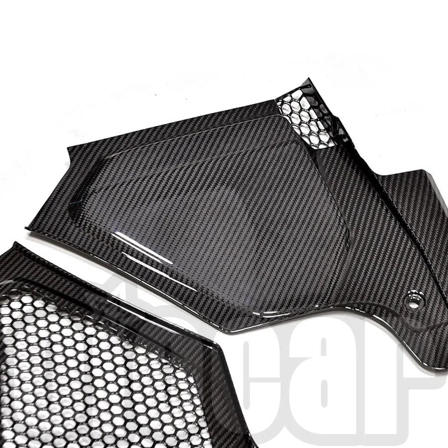 oiomotors 2nd Generation Dry Carbon Fiber Filter Water Cowl Panel Cover for BMW G87 M2 G80 G81 M3 G82 G83 M4