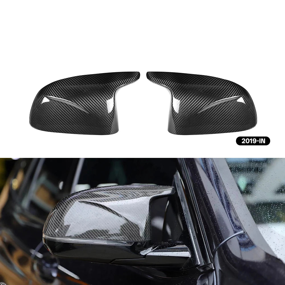 Carbon Fiber Mirror Caps For BMW for BMW X3M F97 X4M F98 X5M F95 X6M F96