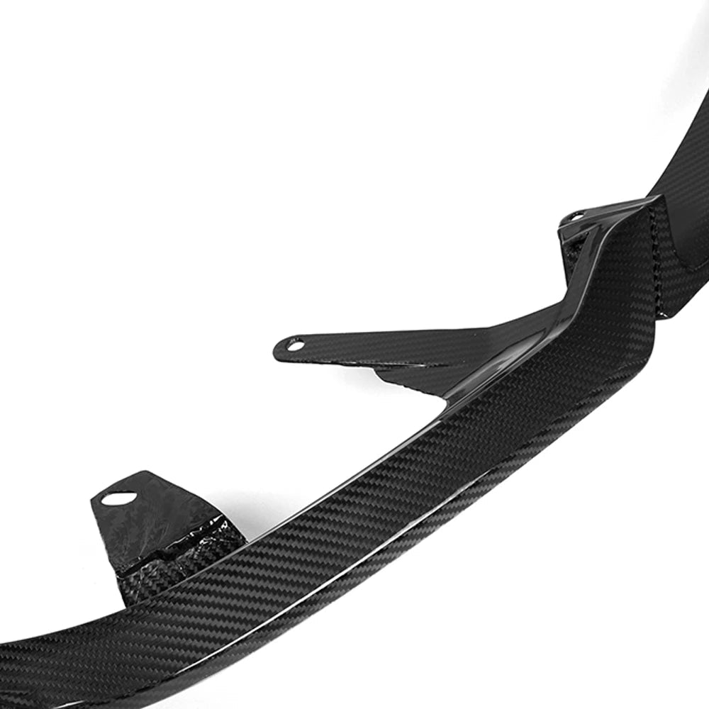 MP - Style Carbon Fiber Front Lip For BMW 5 Series G60 I5 4Pcs/Set