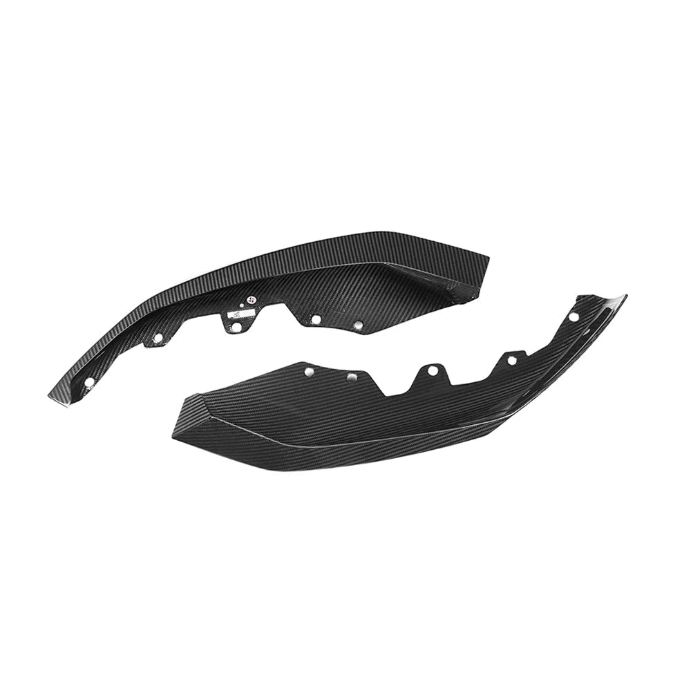 MP Style - Carbon Fiber Front Lip For BMW 5 Serie G30 LCI 3Pcs/Set