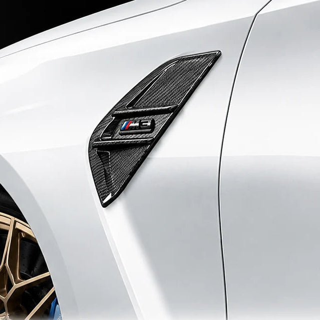 Carbon Fiber Fender Air Knife For BMW G80 M3 G82/83 M4