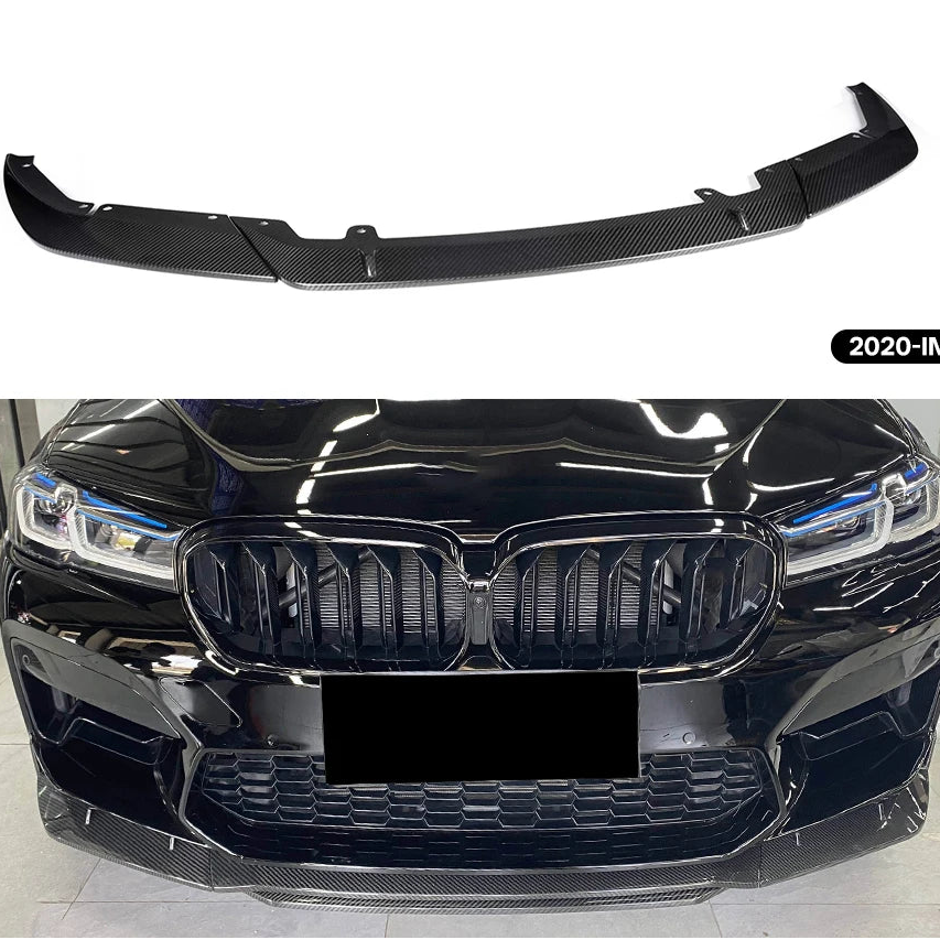 ST-Style Carbon Fiber Front Bumper Lip for BMW M5 F90 LCI