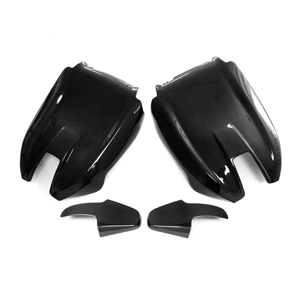 Carbon Fiber Seat Back Covers Trims For BMW M2 M3 M4 M8 X3M X4M G80 G82 F97 F98